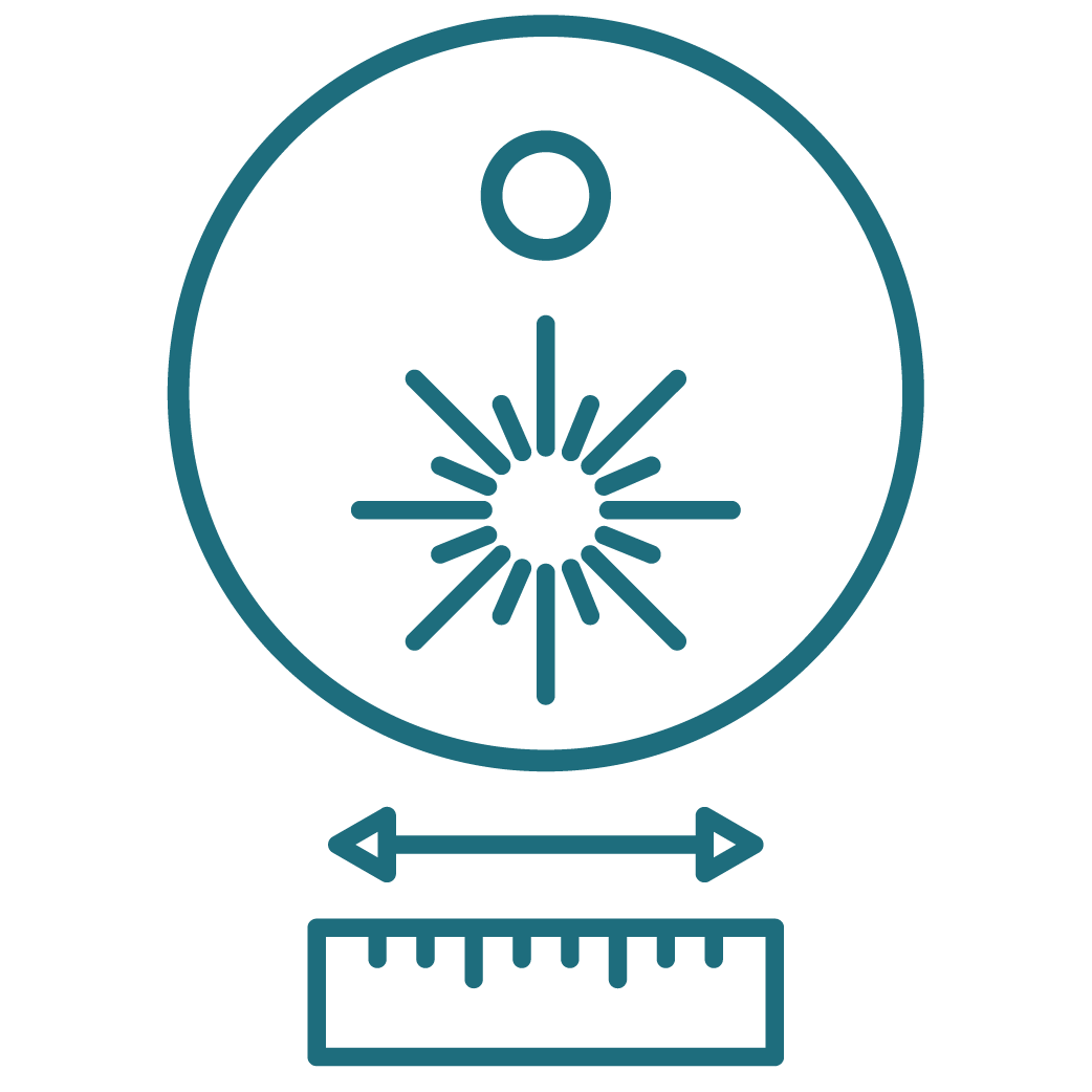 iPek icon__Point diameter measurement