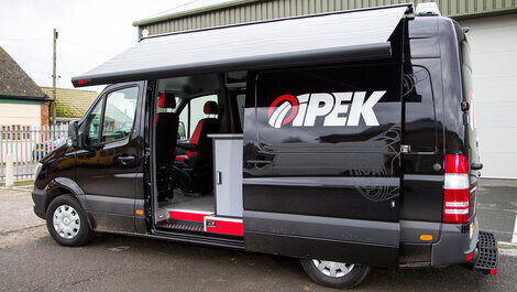 SEWER INSPECTION VEHICLES CONVERTED BY iPEK